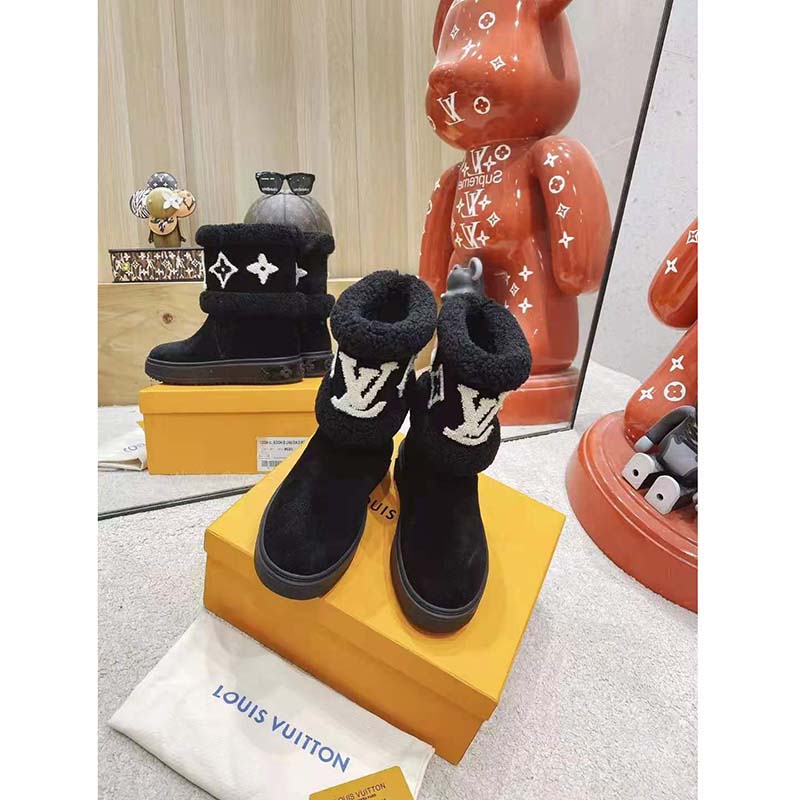 Buy Louis Vuitton 22AW Snowdrop line ankle boots Snowdrop line ankle boots  black 1A95CV 41 black from Japan - Buy authentic Plus exclusive items from  Japan