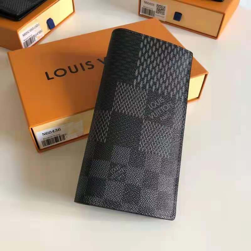 Louis Vuitton Damier Graphite 3D Brazza (CA4250)M – Luxury Leather Guys
