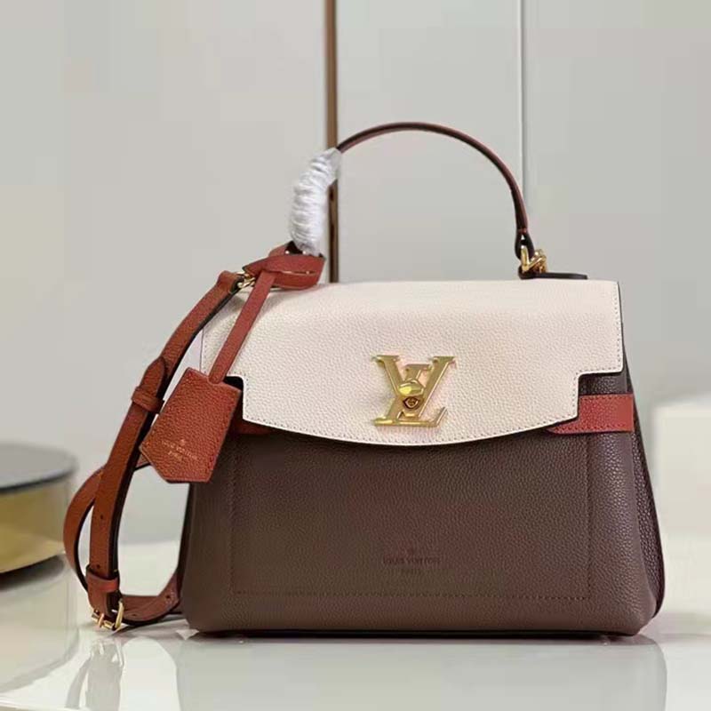 Louis Vuitton Lockme Ever MM - Neutrals Handle Bags, Handbags - LOU653457