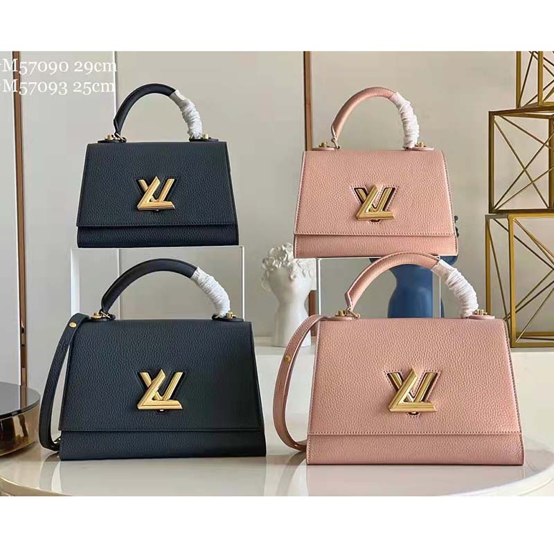 Louis Vuitton Twist One Handle MM - Black Handle Bags, Handbags - LOU702119