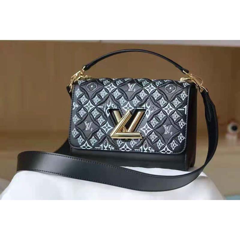 Louis Vuitton® Twist MM Grey. Size  Bags, Louis vuitton, Women handbags