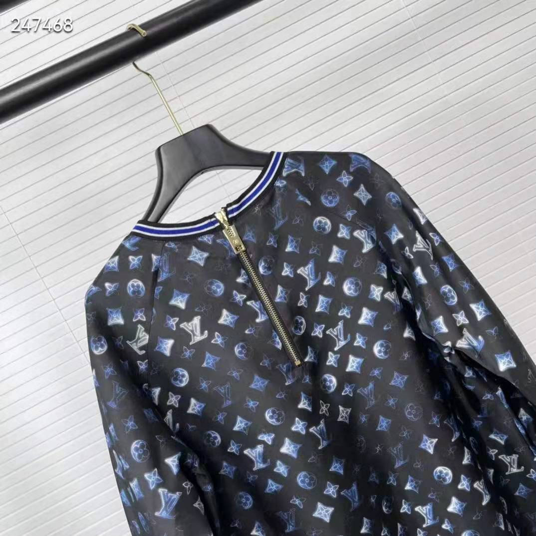 Shop Louis Vuitton MAHINA 2020 SS Mahina monogram sporty sweater dress  (1A9LNL) by MUTIARA