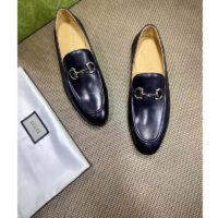 Gucci GG Men’s Loafer with Horsebit Black Leather Horsebit Detail