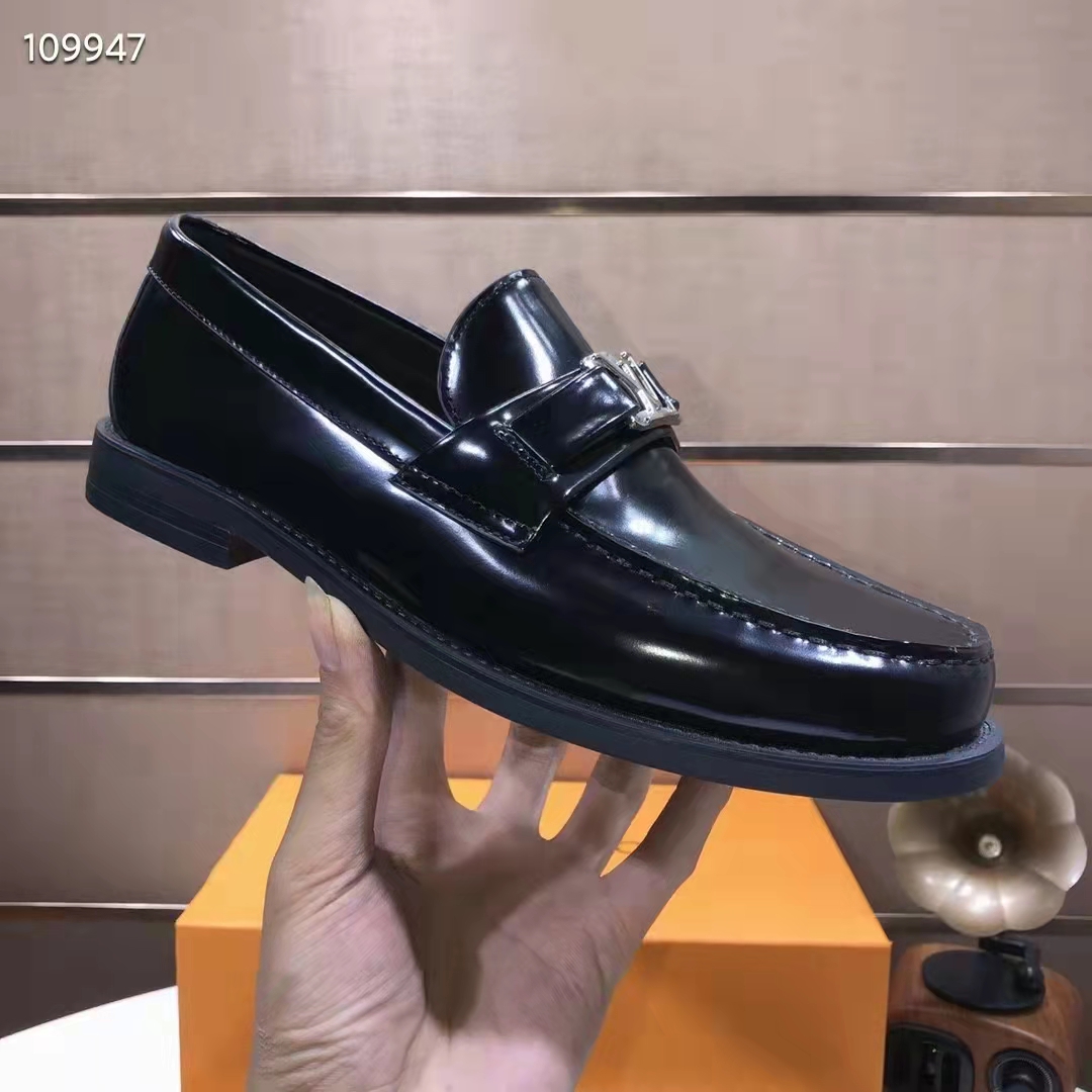 LV Leather Men Loafers [LVA1311-ECS022290] - $159.00 : LuxuryDeals - Direct  Sales from Factory