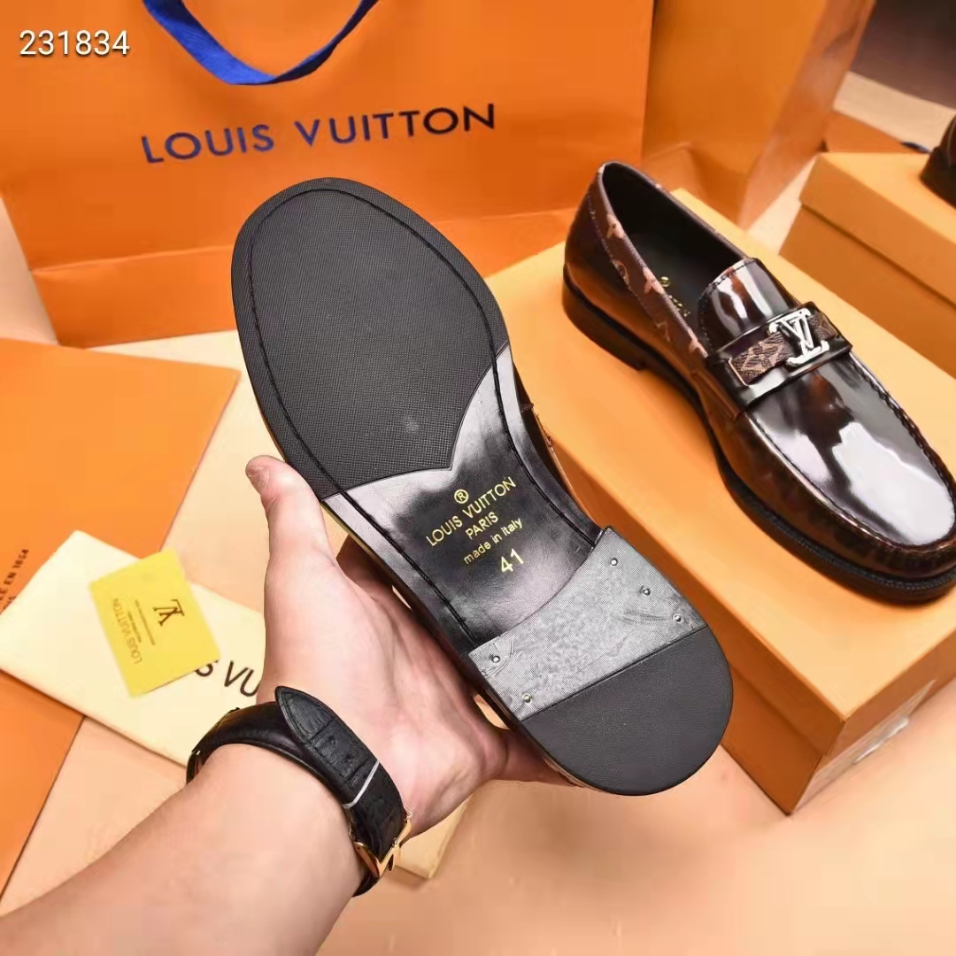 Louis Vuitton Rare Sold Out Men's 9 US Damier Ebene Major Loafer