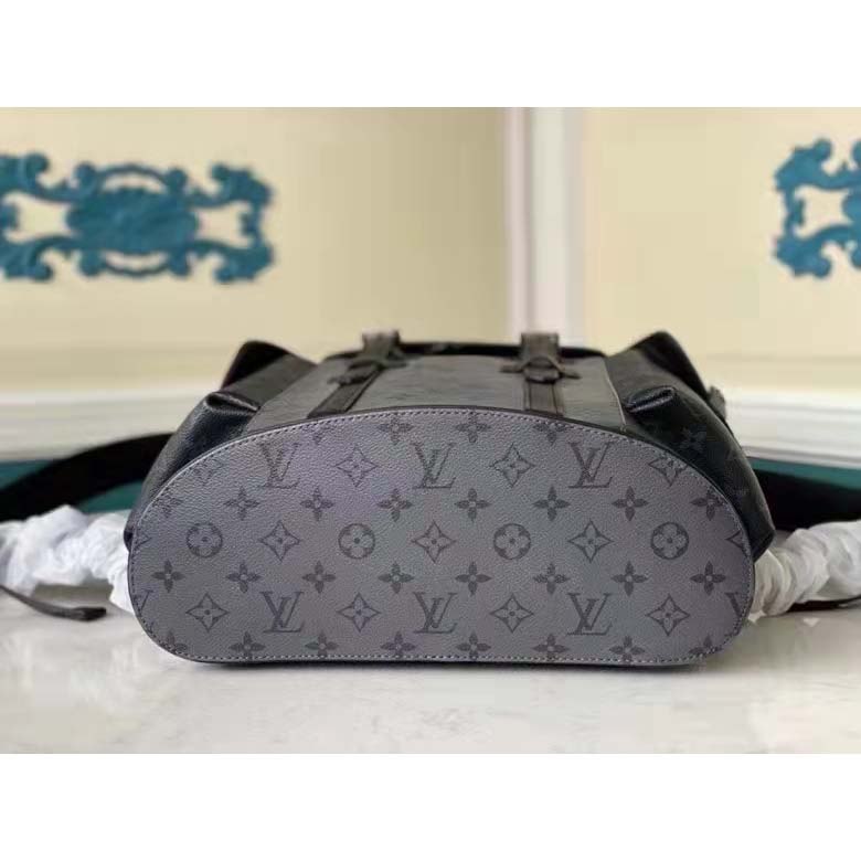 Louis Vuitton Christopher Backpack Reverse Monogram Eclipse Canvas PM at  1stDibs