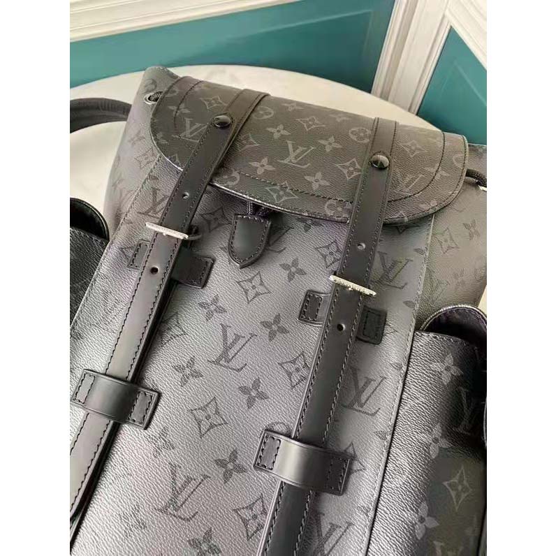 Louis Vuitton LV Christopher PM new Grey Leather ref.355031 - Joli Closet