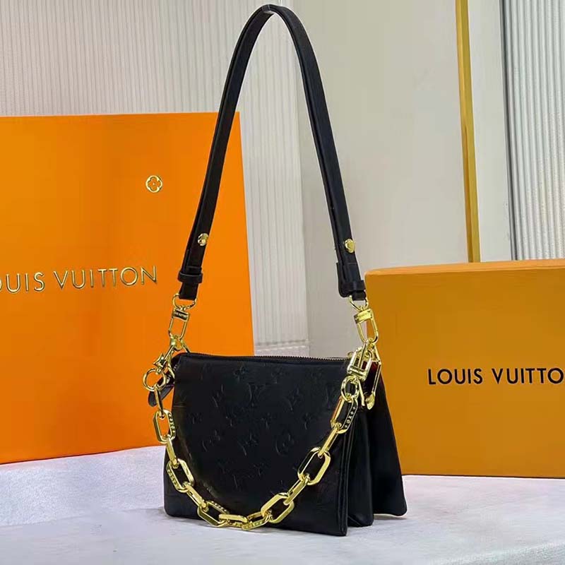 Louis Vuitton Black Monogram Puffy Lambskin Coussin BB For Sale at 1stDibs   louis vuitton coussin bb, louis vuitton coussin bb black, louis vuitton  puffy bag