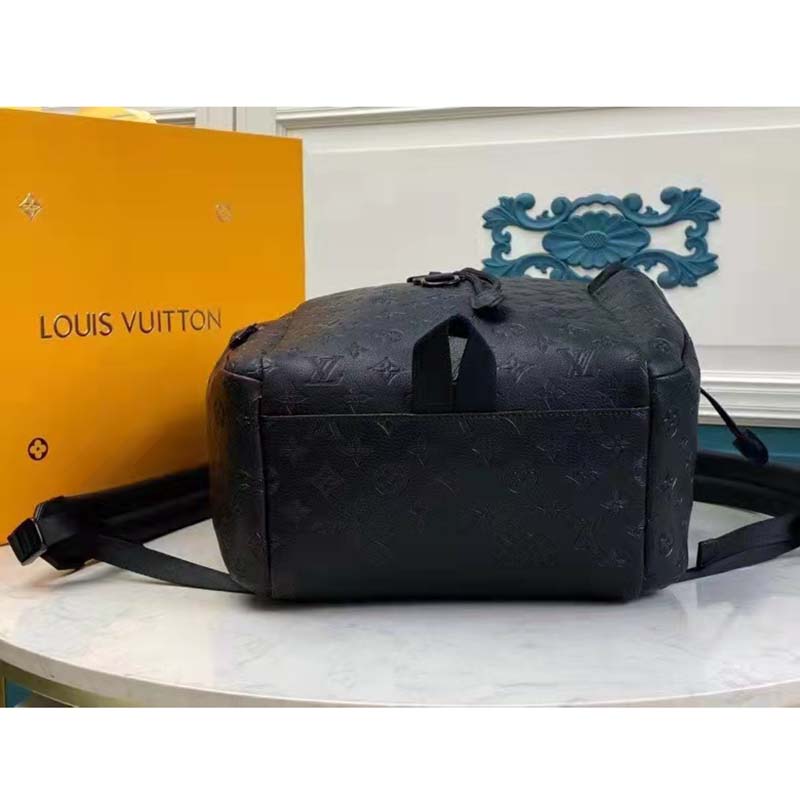 LOUIS VUITTON LV SHW Discovery Backpack Rucksack M46553 Monogram Embossed  Black
