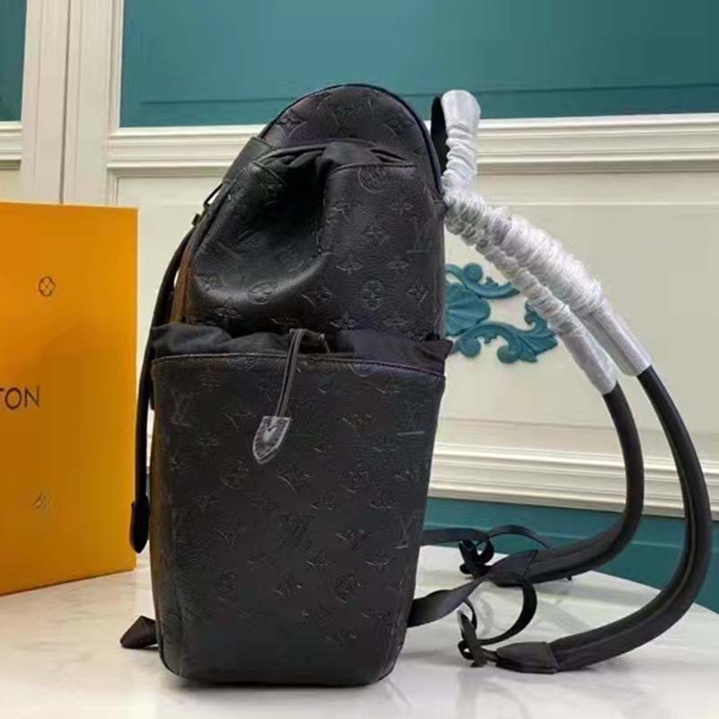 Louis Vuitton Discovery Backpack Monogram Shadow Black in Coated Canvas  with Brass - US