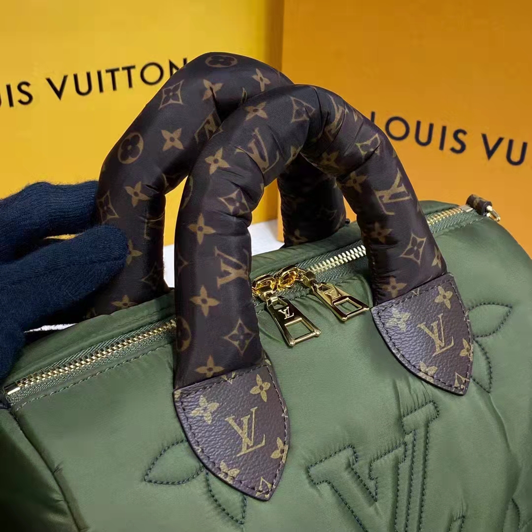 Louis Vuitton 2022 Econyl Monogram Pillow Speedy Bandoulière - Green Handle  Bags, Handbags - LOU605778