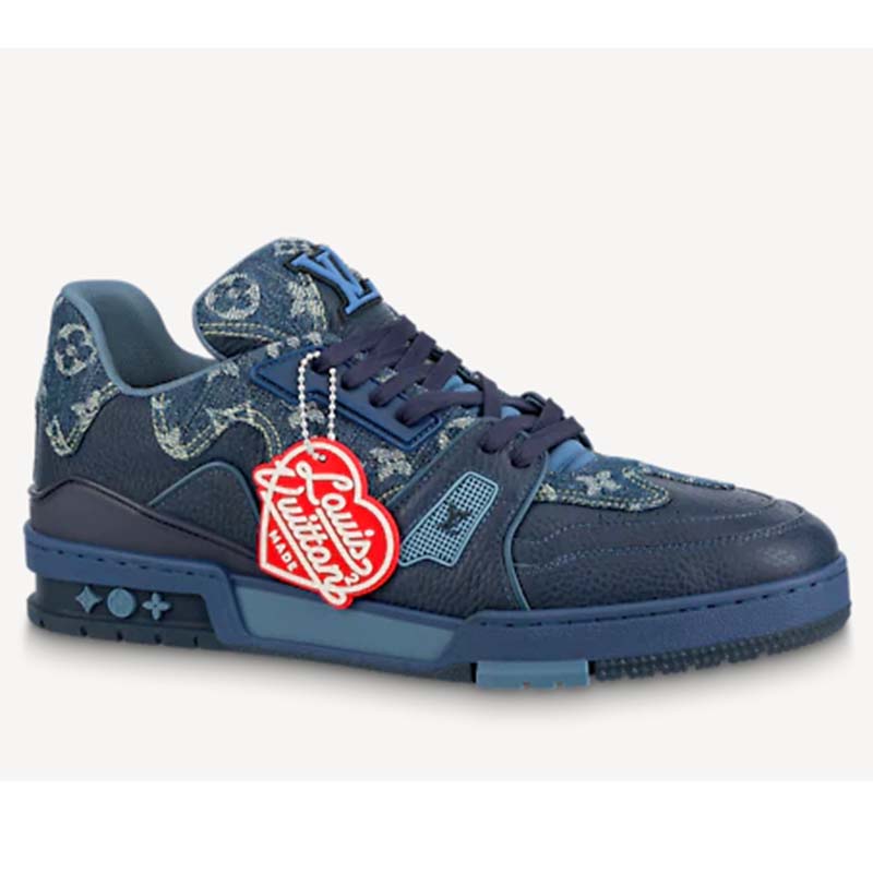 Louis Vuitton LV Trainer Sneakers - Blue Sneakers, Shoes - LOU791627