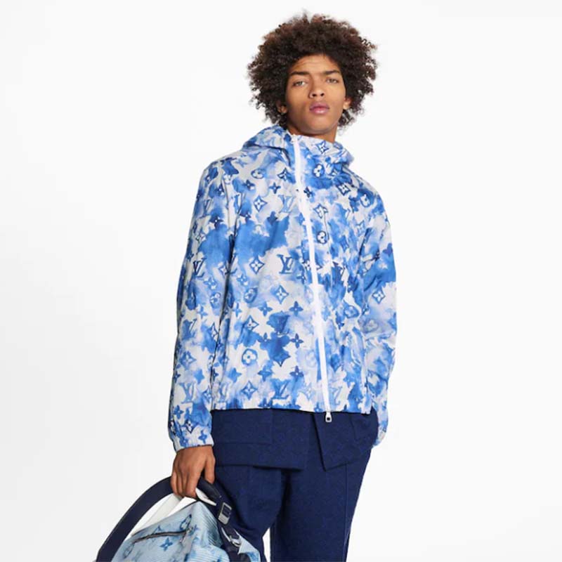 Louis Vuitton Watercolor windbreaker jacket