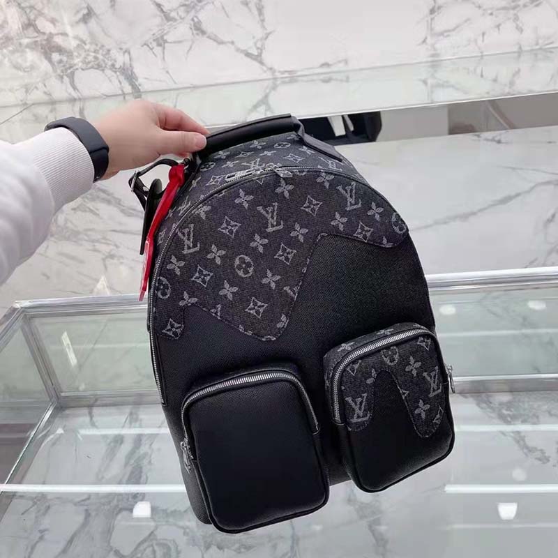 Louis Vuitton Multipocket Backpack Limited Edition Illusion Monogram  Taurillon Leather Multicolor 1812451