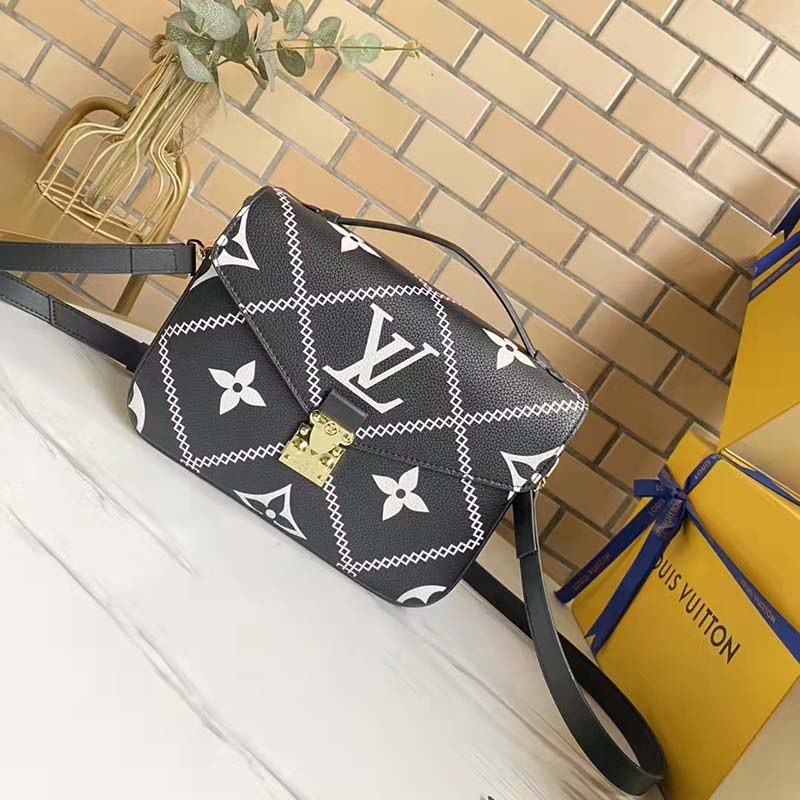 Louis Vuitton Embroidered Pochette Metis