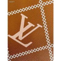 Louis Vuitton LV Women OnTheGo MM Tote Bag Arizona Embossed Supple Grained Cowhide (2)