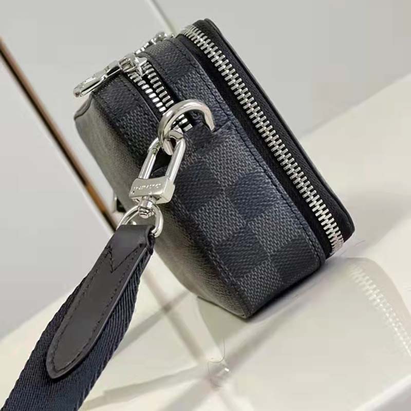 Louis vuitton alpha wearable wallet Damier graphite