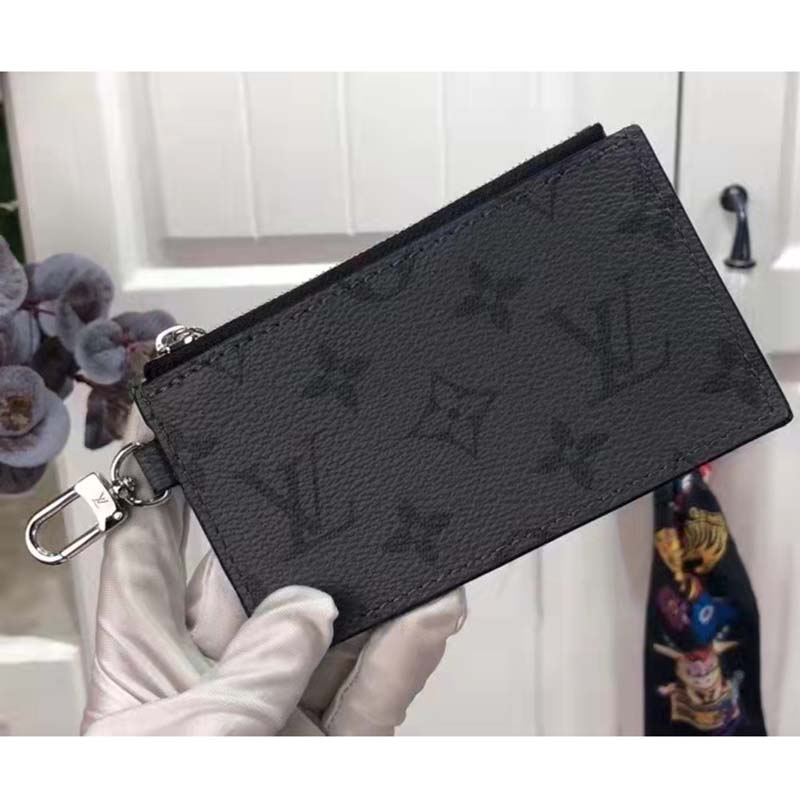 Louis Vuitton LV Gaston wearable wallet Black Cloth ref.843498 - Joli Closet