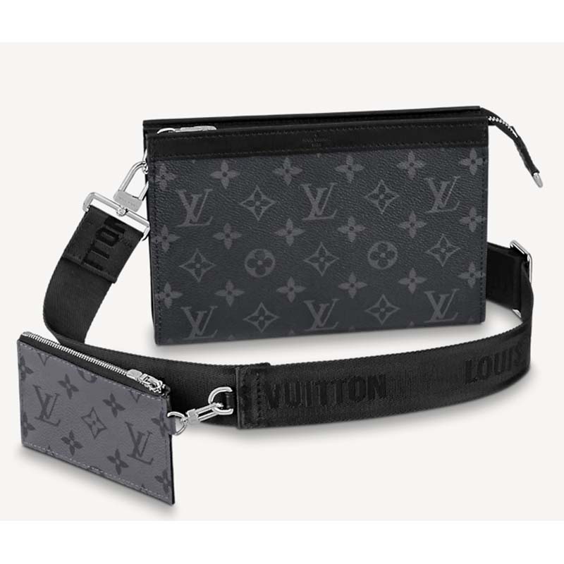 Louis Vuitton Gray Monogram Eclipse Reverse Coated Canvas Gaston Wearable  Wallet Ruthenium Hardware, 2021-2022 Available For Immediate Sale At  Sotheby's