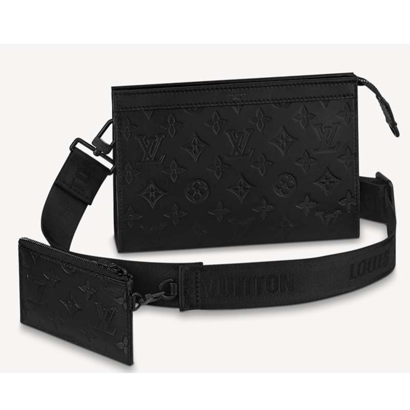 Louis Vuitton Soft Trunk Wearable Wallet Dark Shadow Gray in Calfskin  Leather with Aged Gold-tone - US