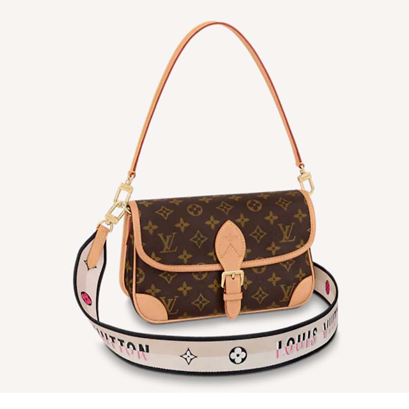 Diane NM Satchel Monogram – Keeks Designer Handbags