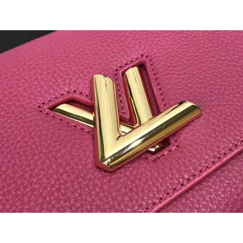 Louis Vuitton Dragon Fruit Pink Monogram Embroidered Calf Leather Pop My  Heart Pouch ASC2076
