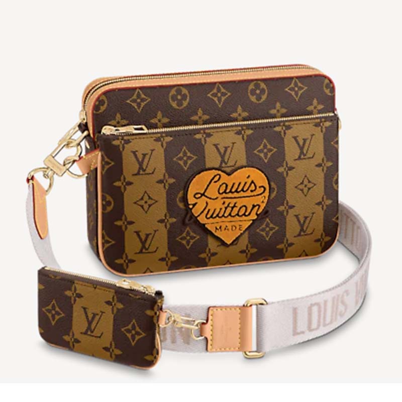 Louis Vuitton Trio Messenger cloth bag - ShopStyle