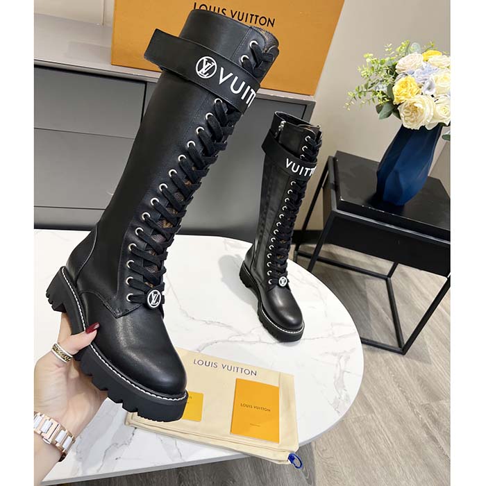 Louis Vuitton Territory Flat High Ranger Boots - $ 2.050,00