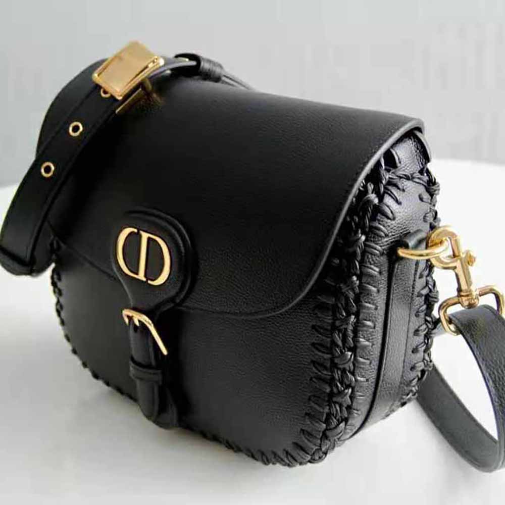 Dior medium Bobby model bag Black Leather ref.1009677 - Joli Closet