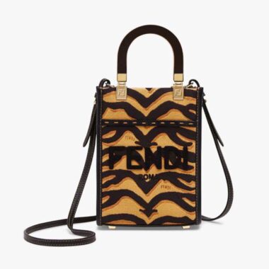 Fendi Women Mini Sunshine Shopper Mini-Bag From the Spring Festival Capsule Collection