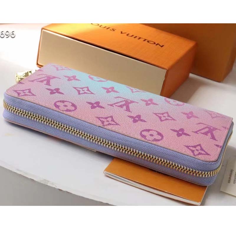 Louis Vuitton M81388 Sunrise Pastel monogram Zippy Coin Purse Wallet from  Japan