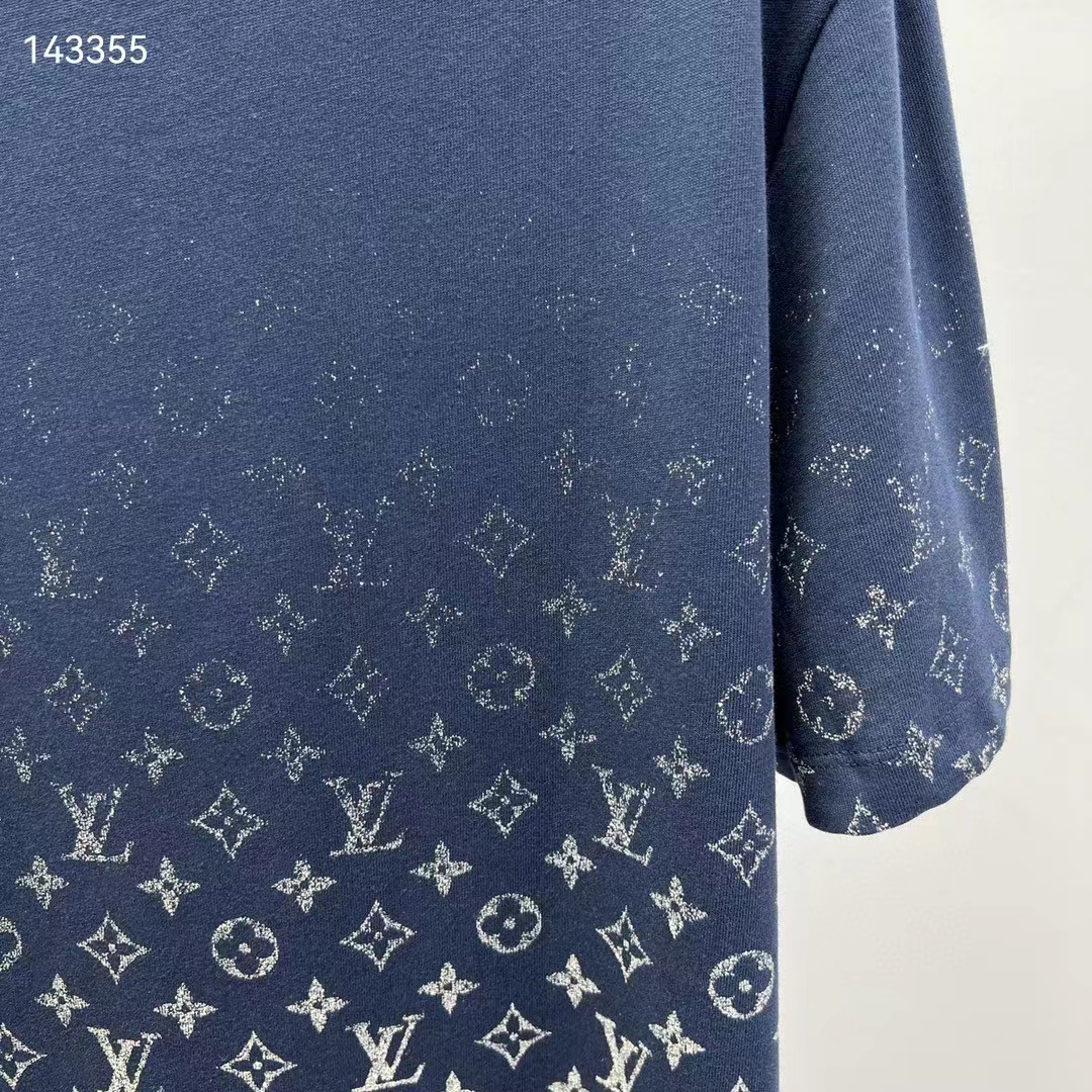 Louis Vuitton LVSE Monogram Gradient Tee Shirt dark ocean sz M