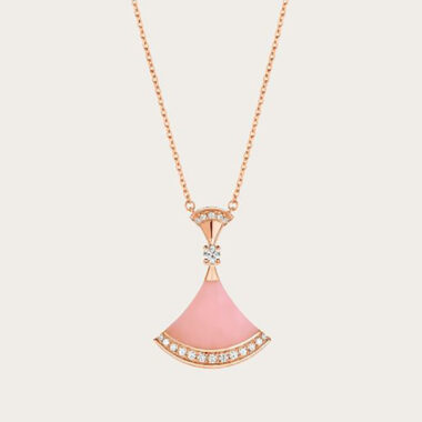 Bvlgari Women Divas Dream Necklace in 18 KT Rose Gold