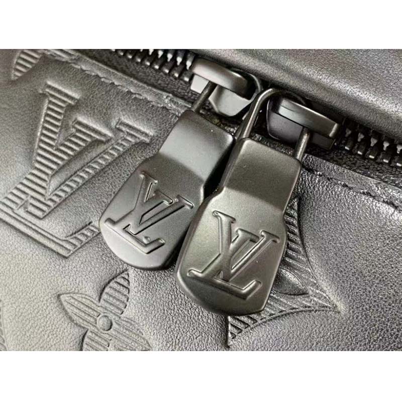Louis Vuitton Discovery Bumbag Features monogram shadow calf