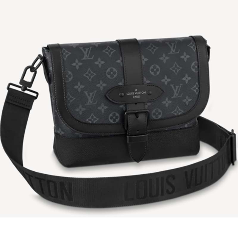 Authenticated used Louis Vuitton Louis Vuitton Messenger PM Shoulder Bag M43859 Monogram Reflect Canvas Silver Black 2018 Japan Limited, Adult Unisex