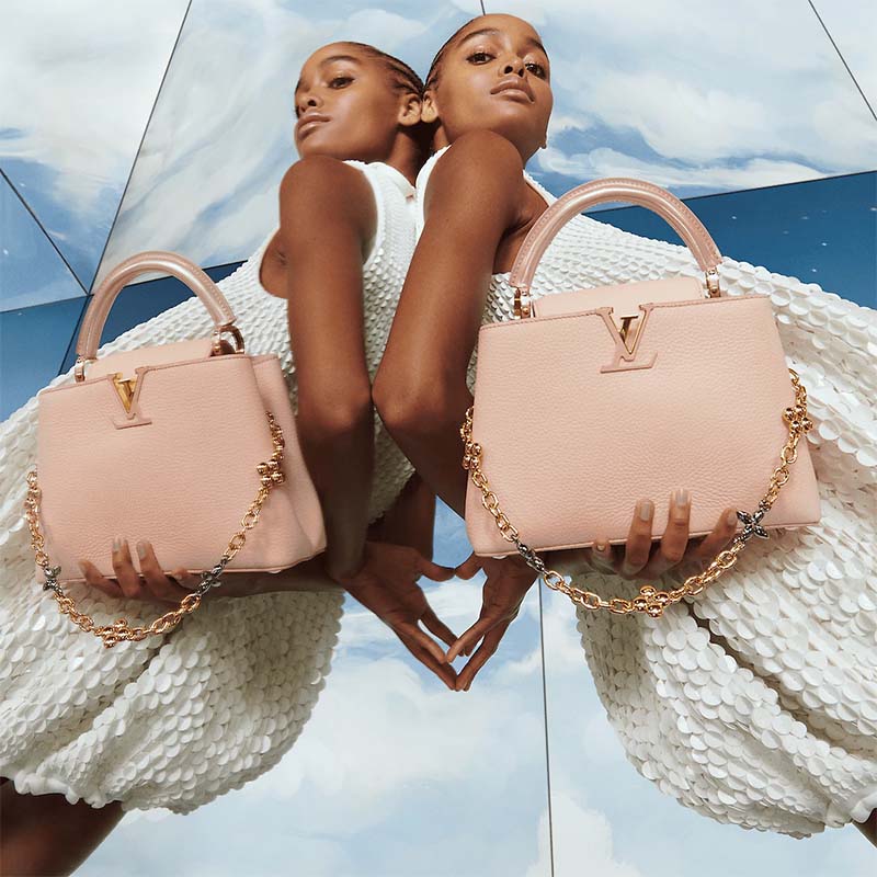 Louis Vuitton® Capucines BB Rose Jasmine. Size in 2023  Woman bags  handbags, Women handbags, Louis vuitton capucines