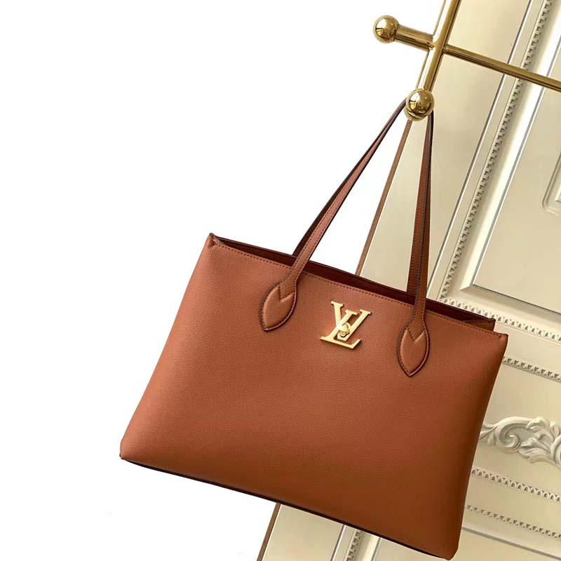 Louis Vuitton Chataigne Lockme Shopper Tote Bag