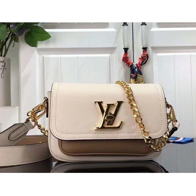 So much love for my Lockme Tender in Quartz purchased recently in Hawaii  🤍🤎 : r/Louisvuitton