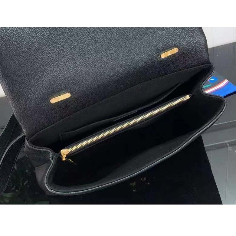 Madeleine leather handbag Louis Vuitton Black in Leather - 30101746