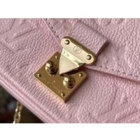 Louis Vuitton LV Women Micro Métis Pink Monogram Empreinte Embossed Supple Grained Cowhide (6)