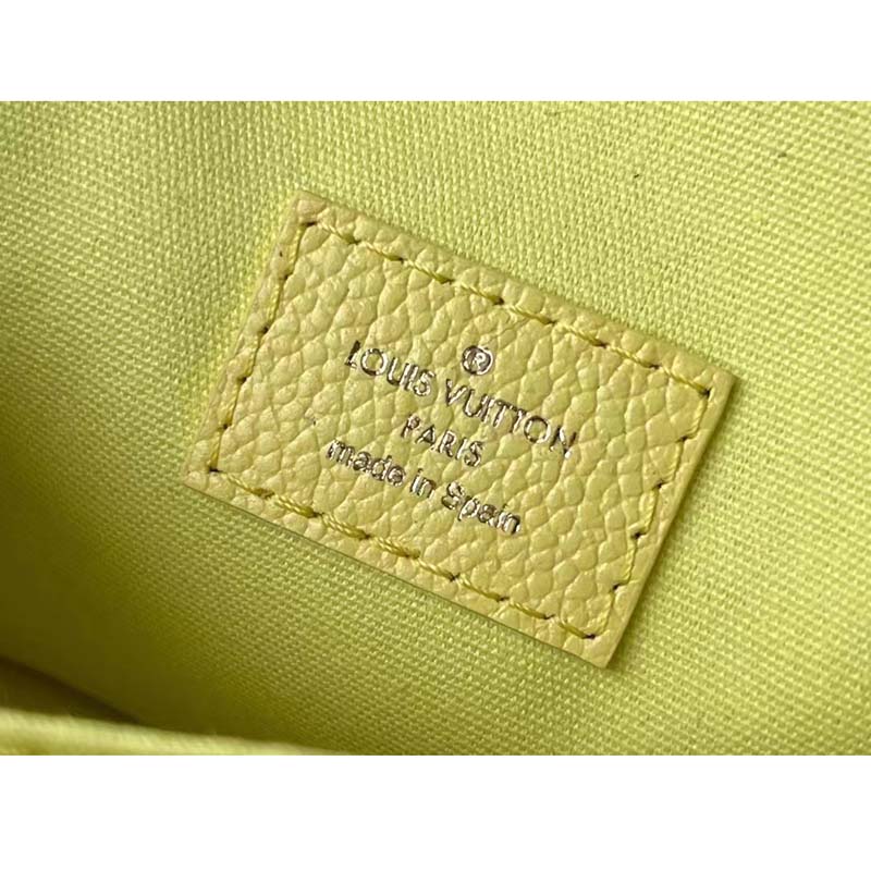 Louis Vuitton Micrometis Pouch Handbag Yellow P13384 – NUIR VINTAGE