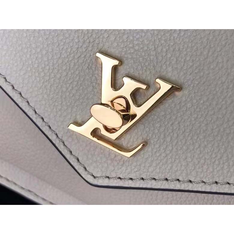 Louis Vuitton MINI MYLOCKME CHAIN POCHETTE Greige Beige – Hepper Sales