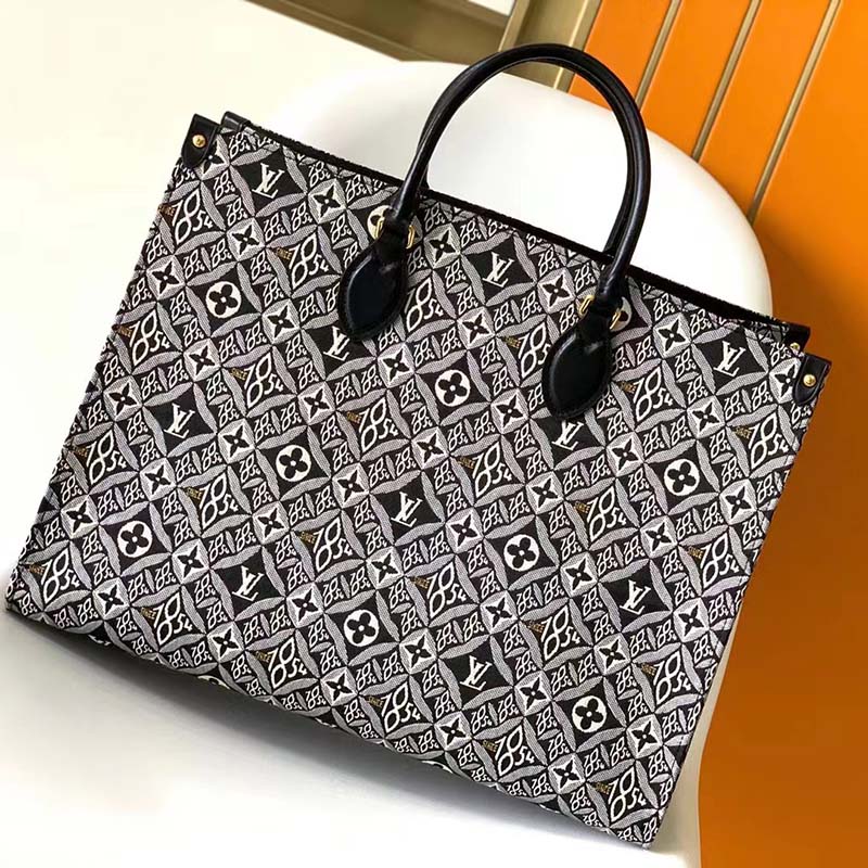 Louis Vuitton® Since 1854 Onthego GM Grey. Size