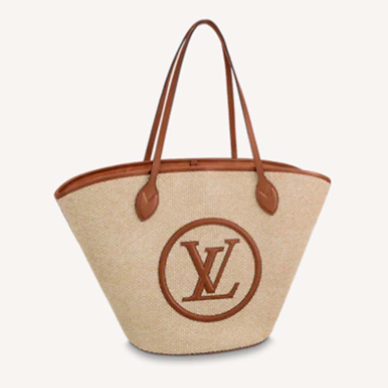 Saint jacques leather tote Louis Vuitton Brown in Leather - 37520988