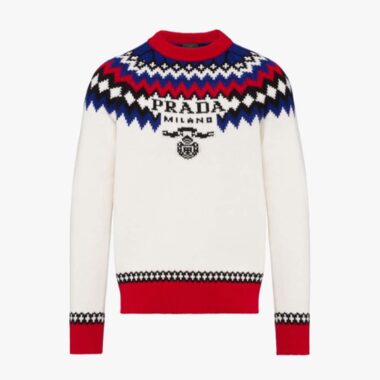 Prada Women Cashmere Crew-Neck Sweater