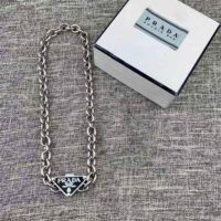 Prada Women Symbole Necklace 925 Sterling Silver (1)