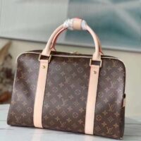 Louis Vuitton LV Unisex Carryall Coated Canvas VVN Shiny Golden Brass (7)