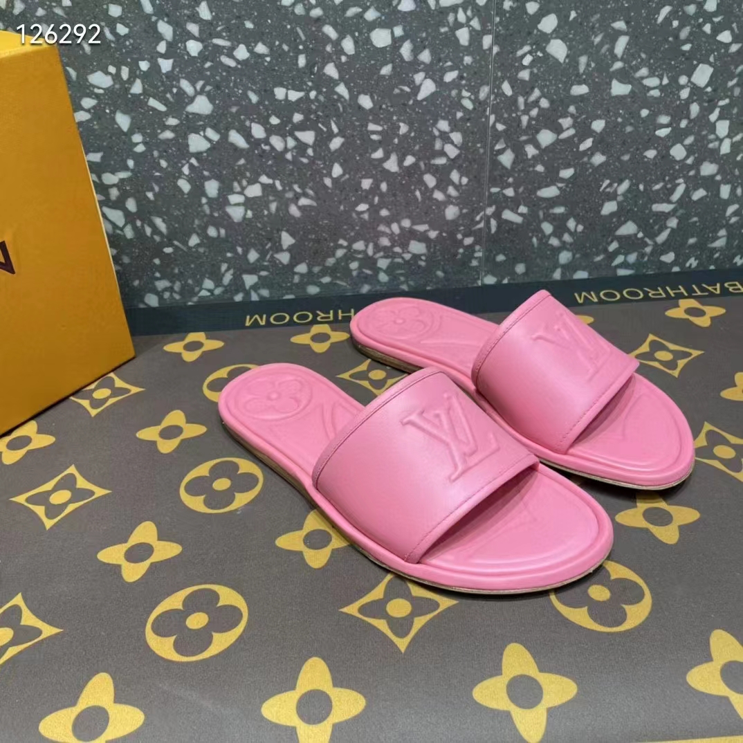 Louis Vuitton Women's Magnetic Flat Mule Fuchsia Pink For Women LV 1AA1MN  in 2023