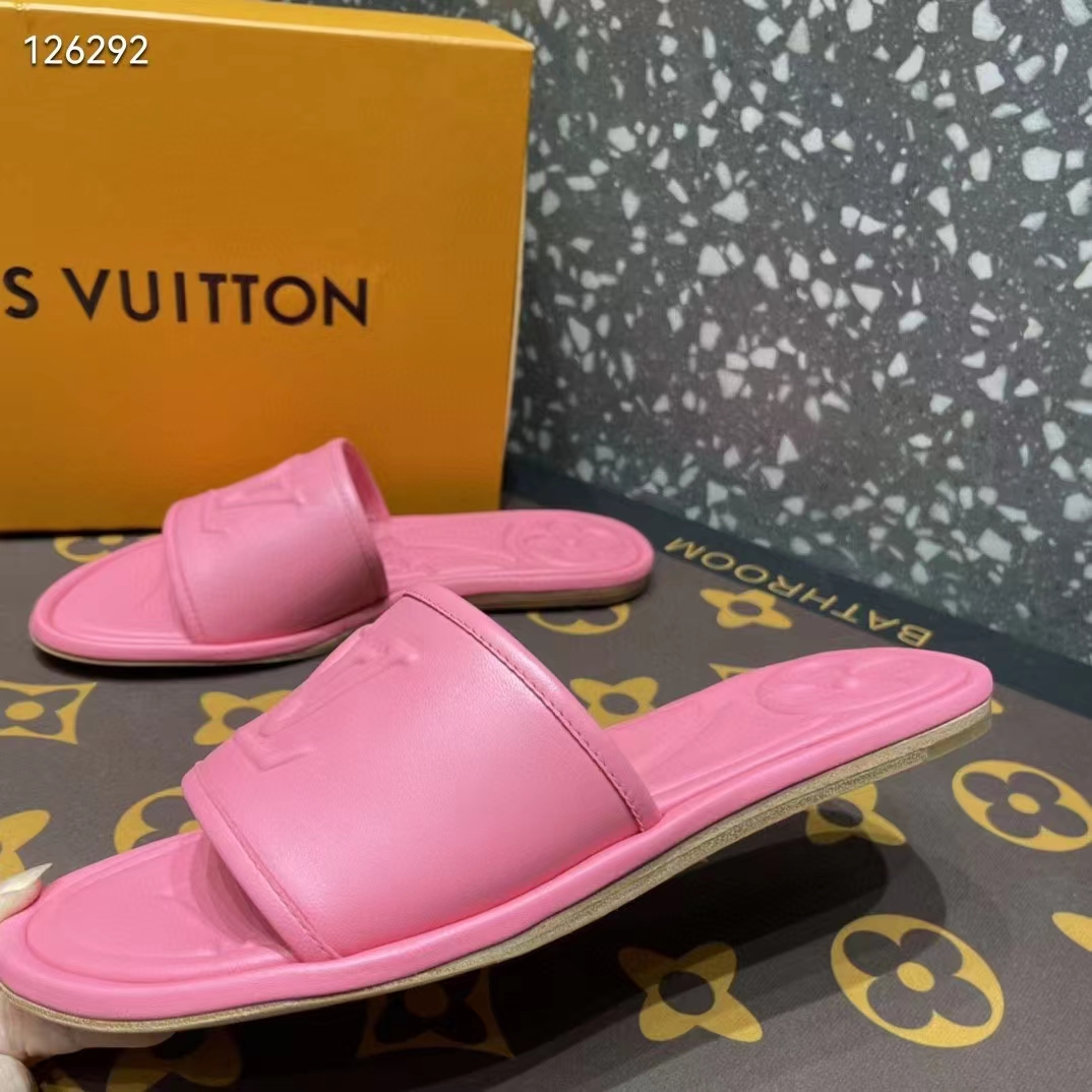 Louis Vuitton® LV Isola Flat Mule Pink. Size 39.0 in 2023