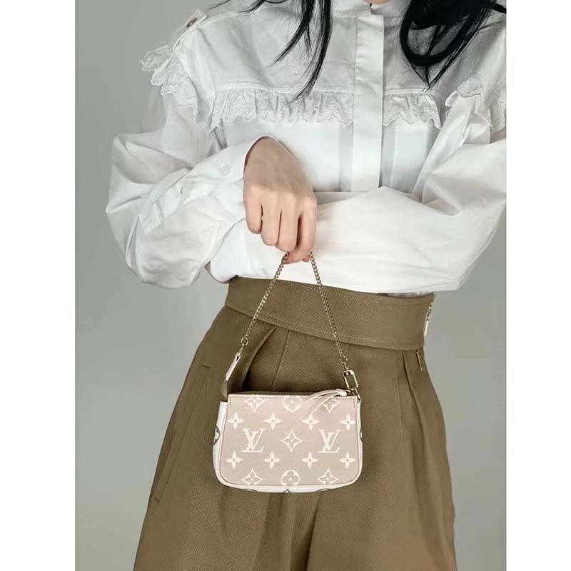 Louis Vuitton 2022 Spring in the City Monogram Empreinte Mini Pochette  Accessoires - Green Mini Bags, Handbags - LOU682153